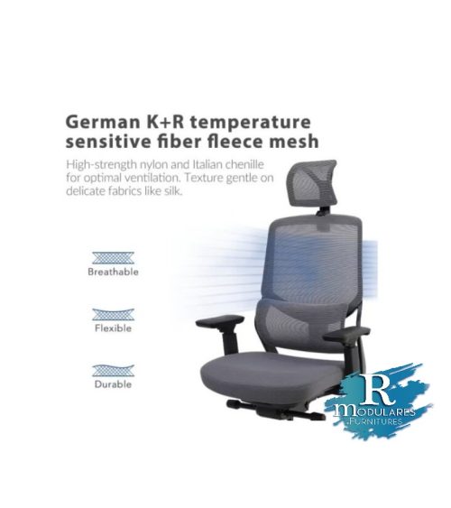 SILLA EJECUTIVA RMA-ZMF-S5-NG - Imagen 6
