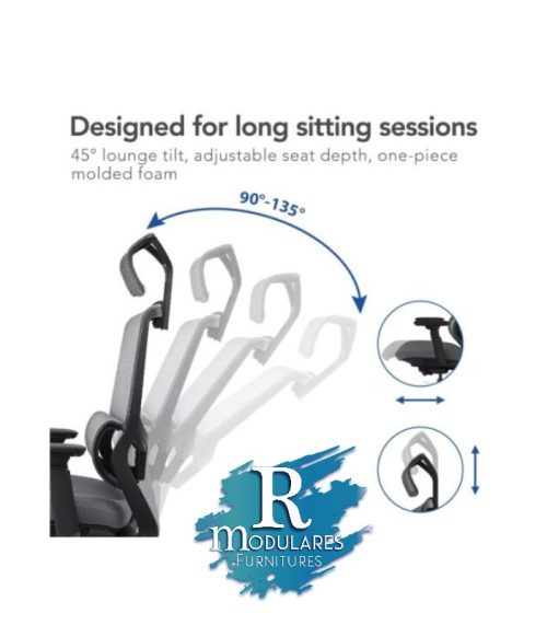 SILLA EJECUTIVA RMA-ZMF-S5-NG - Imagen 5