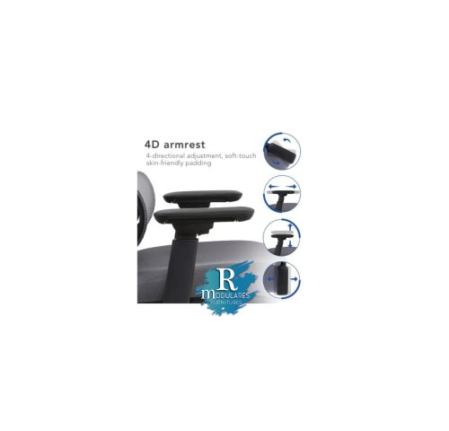 SILLA EJECUTIVA RMA-ZMF-S5-NG - Imagen 4